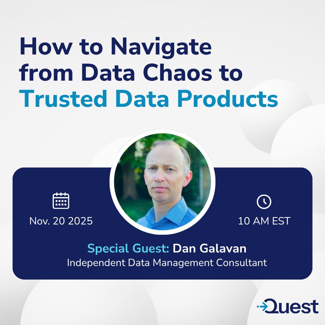 DanGalavanTrustedDataProducts Navigating from Data Discovery Chaos to Findable, Transparent, and Trustable Data Products!